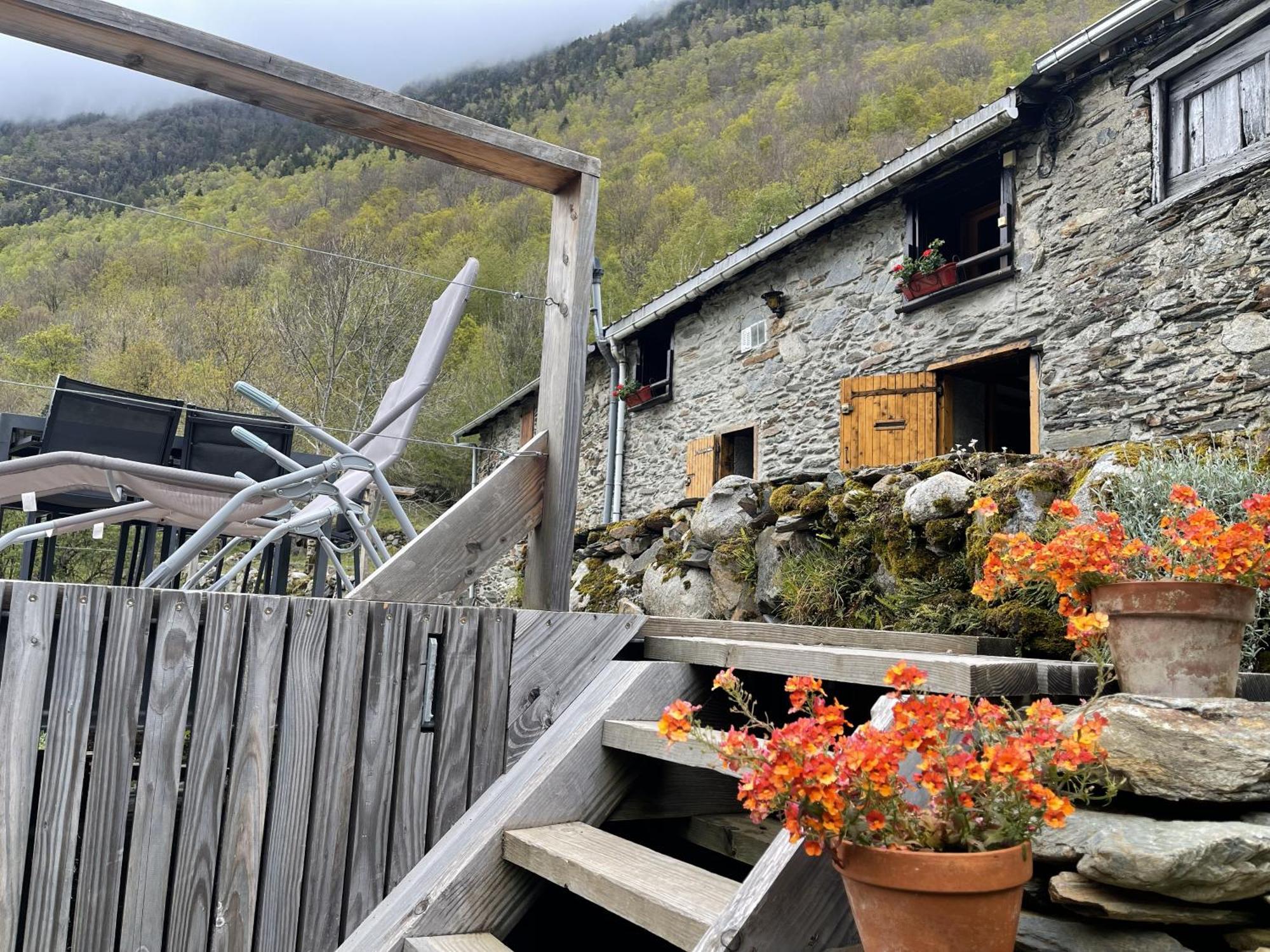 Villa Grange rénovée, Pyrénées Ariégeoises Auzat Exterior foto