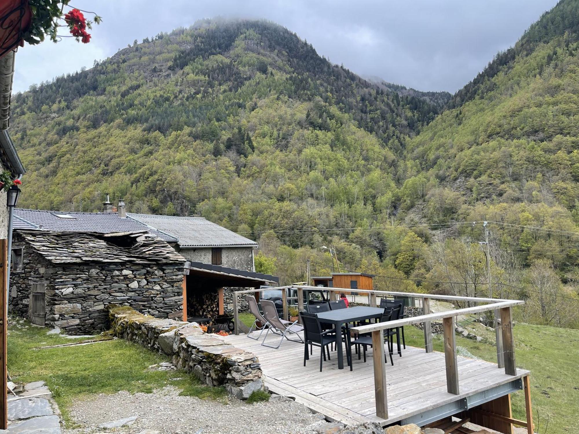 Villa Grange rénovée, Pyrénées Ariégeoises Auzat Exterior foto