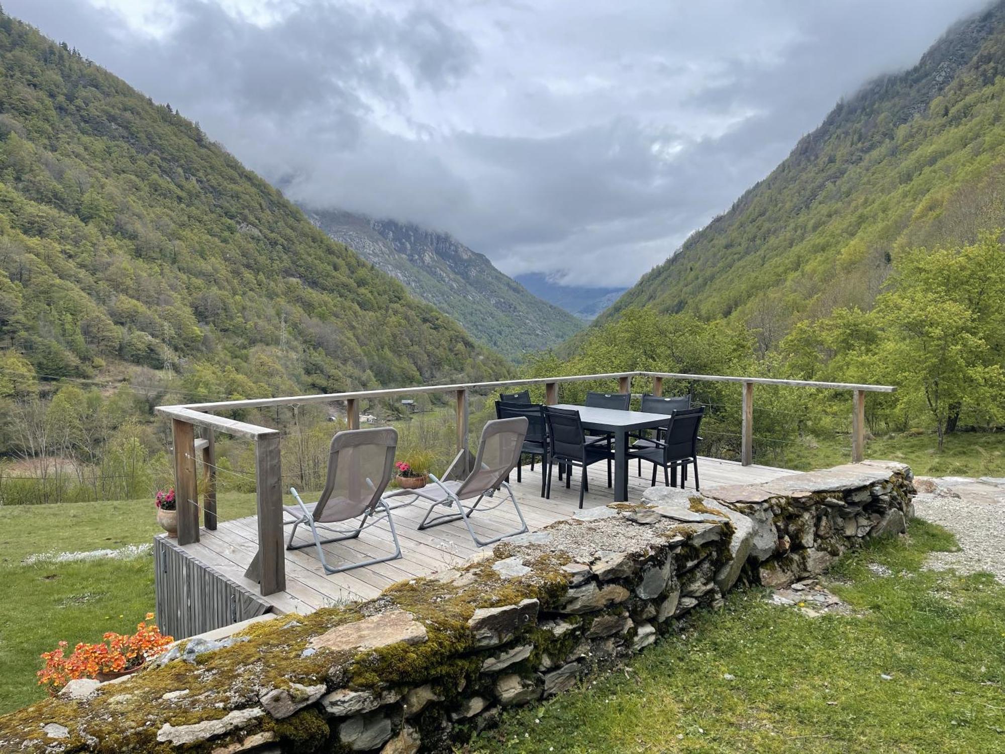 Villa Grange rénovée, Pyrénées Ariégeoises Auzat Exterior foto